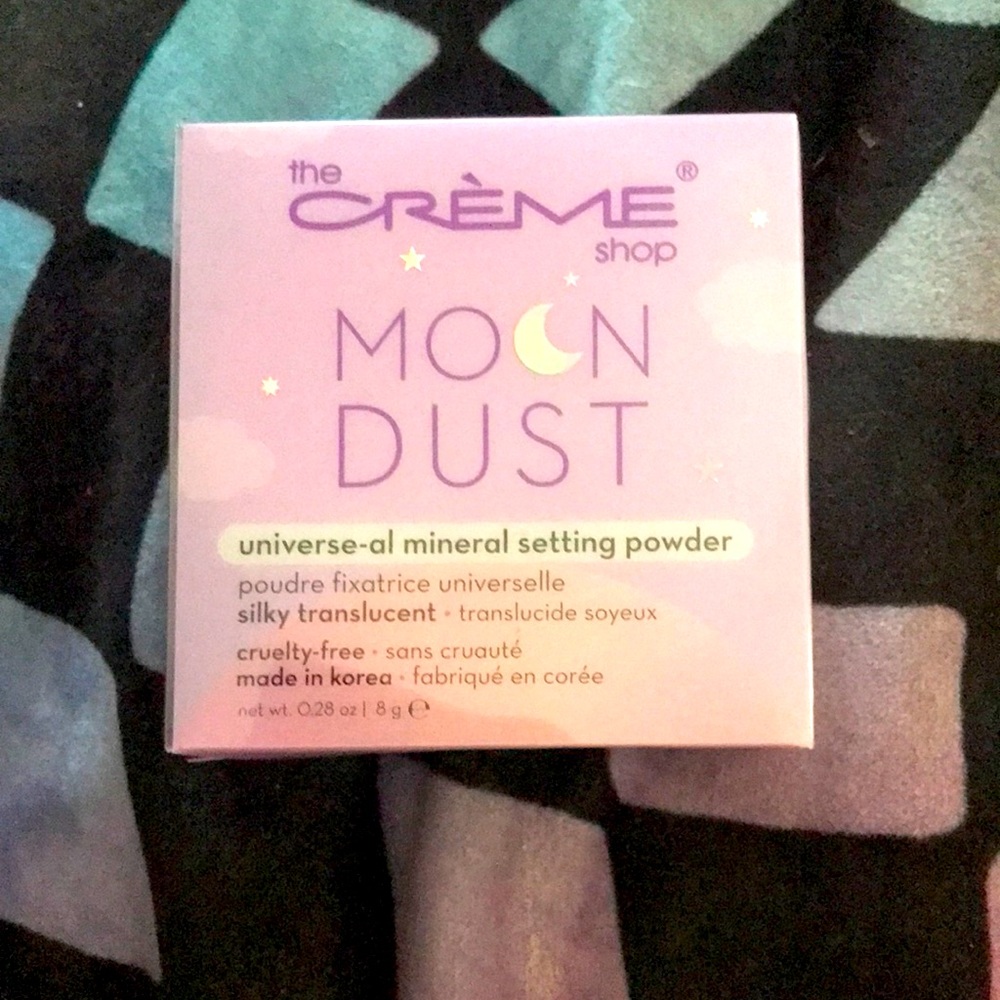 ✨🆕The Créme Shop Universal Translucent Moon Dust Mineral Setting Powder!BNIP!💜